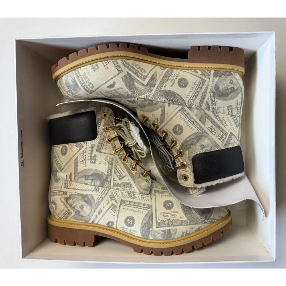 Supreme MM6 Maison Margiela Timberland $100 Bills 6